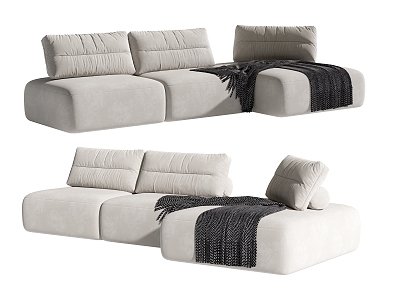 Modern Multiplayer Sofa 3d model