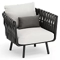Single sofa 3d model