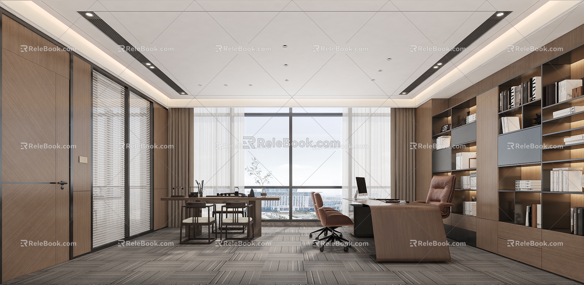 Manager's Office 3d model