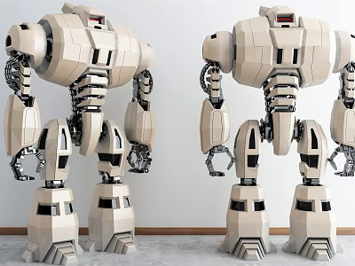 Modern robot Transformers robot 3d model