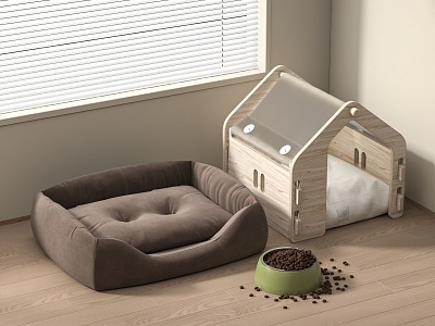 Cattery Dog House 3d model