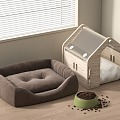 Cattery Dog House 3d model