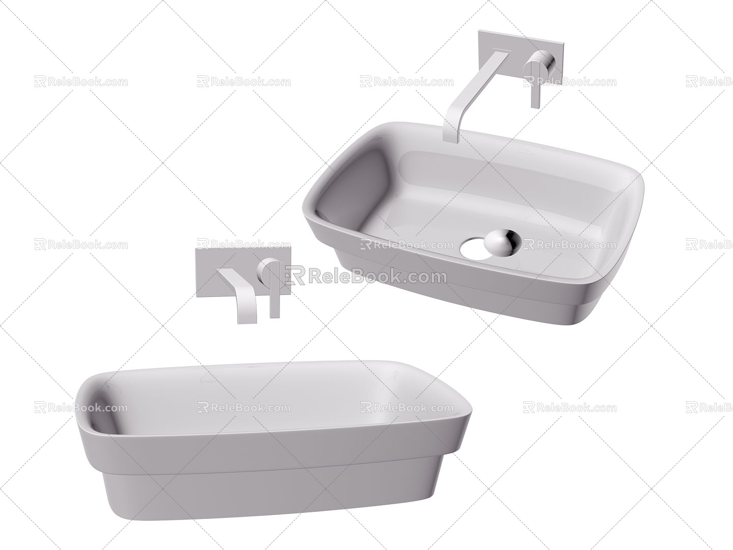 Bathroom sink 3d model