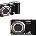 LUMIX Two Black Digital Cameras Compact Design with x5i Lens and DMC-GH Series