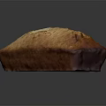 Freshly Baked Loaf of Bread with Golden Crust and Soft Interior Texture