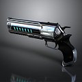 revolver revolver pistol semi-automatic pistol automatic pistol modern weapon hot weapon 3d model