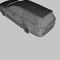 Blue JDM Sport Wagon With Black Rims And Modified Sporty Body Design