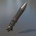 Missile Cannon Torpedo Bomb Cruise Missile Science Fiction Missile Science Fiction Torpedo Missile Simple Model Missile Low Model Low Face Missile Game Missile 3d model