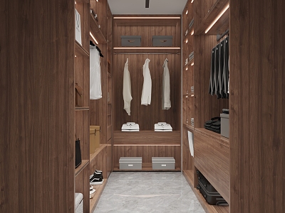 Modern Cloakroom model