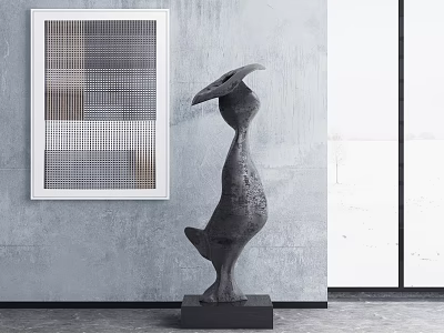 Modern Sculpture Ornaments Character Sculpture Abstract Sculpture 3d model