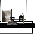 Modern table lamp 3d model