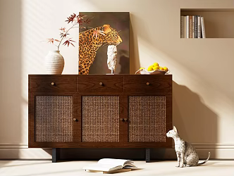 Entrance Cabinet Decorative Cabinet Vintage Side Cabinet Vintage Side Cabinet Vintage Side Cabinet Vintage Side Cabinet Modern Cabinet of Bucket Modern Side Cabinet 3d model
