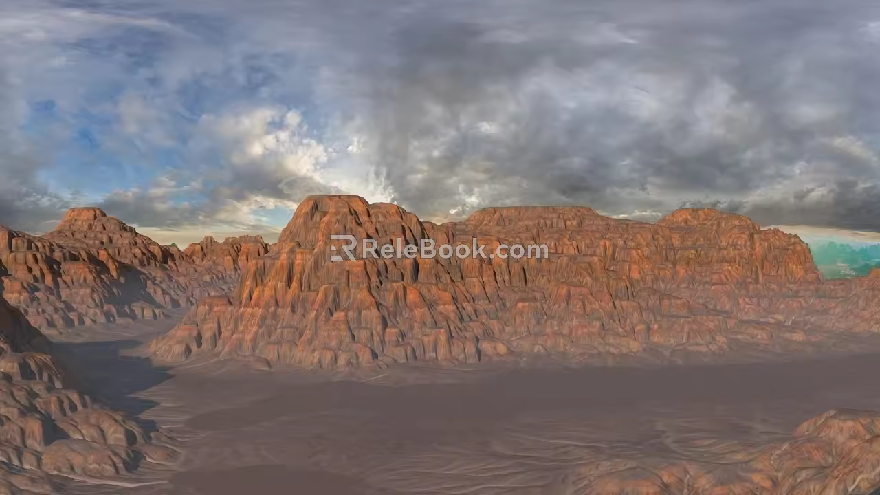 Realistic Mountain Realistic Cliff Scanning Mountain Realistic Cliff Mountain Dashan Mountain 3d model