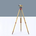 Industrial Surveying Instrument Mounted On Tripod Stand For Engineering Measurement