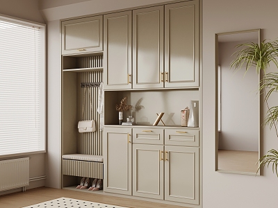 Shoe cabinet model