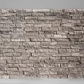 Gray Stone Wall Surface With Natural Stacked Texture And Decorative Pattern