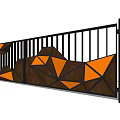 Modern Gate 3d model