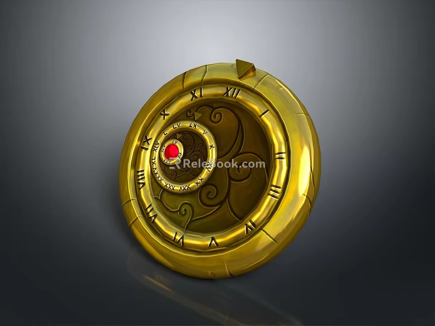 Medieval Shield Ancient Shield Defensive Weapon Ancient Shield Iron Shield Protective Shield Wooden Shield 3d model