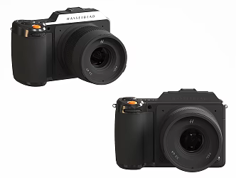 Modern camera SLR camera 3d model