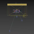 Industrial Equipment System With Pipes Sensors Control Panel And Data Display Components