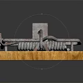 Mouse Trap With Wooden Base And Metal Spring Loaded Components For Pest Control