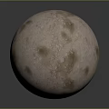 Hand Carved Spherical Stone Sculpture Featuring Textured Beige Surface And Smooth Edges