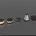 Various Modern Outdoor Lights with Round Square Cone Shapes and LED Illumination