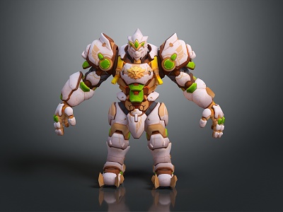 Modern Rinehart Overwatch 3d model