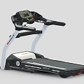 Electric Treadmill For Home Gym With Digital Display Control Panel And Running Belt