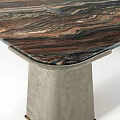 Elegant Modern Coffee Table With Black Marble Top Gold Veins And Metal Legs