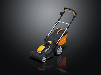 Modern Weeder Cordless Lawn Mower Lawn Mower Home Style Lawn Mower 3d model