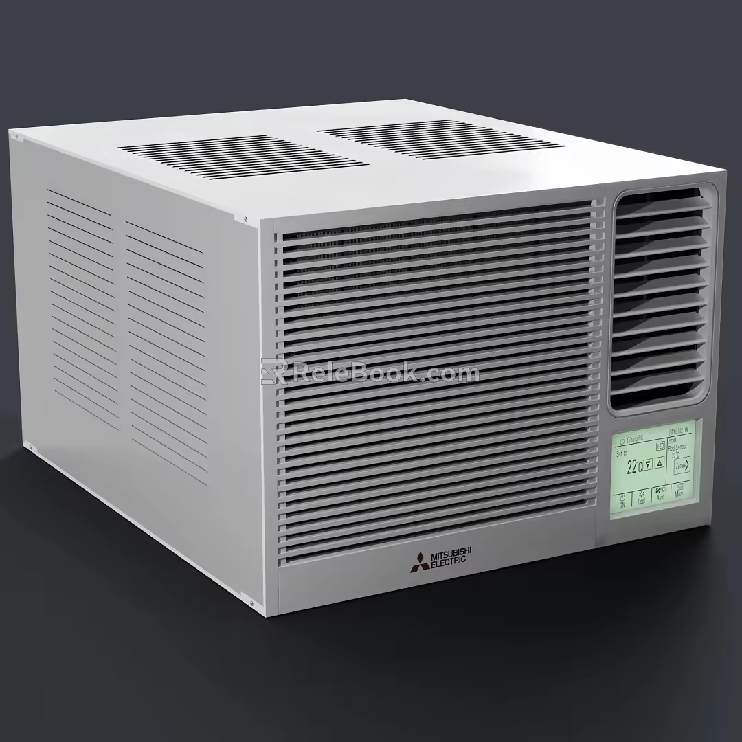 Air conditioning external unit 3d model