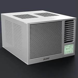 Air conditioning external unit 3d model