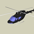 Helicopter 3d model