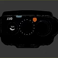 GARMIN VHF Tactical Weapon Communication Device With Black Antenna And Control Buttons