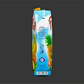 Florida Mixed Fruit Drink Carton with Banana Kiwi and Orange