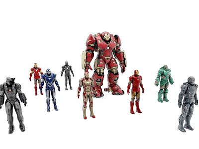 Modern Iron Man Iron Man Combat Combo 3d model