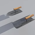 Durable Hardware Tools Trowels With Wooden Handles And Metal Blades For Construction