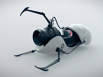 Modern Robot Transfer Gun 3d model