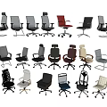 Modern Office Chairs In Various Styles With Swivel Base And Comfortable Seating For Office Use