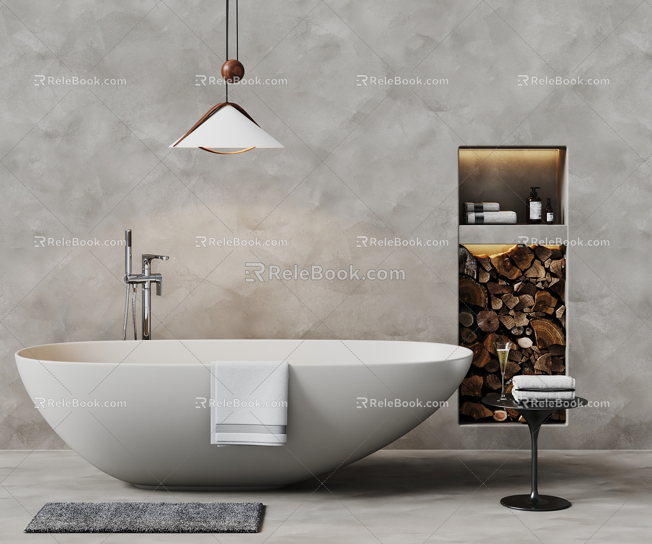 Modern Bathtub 3d model