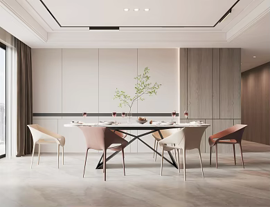 The Silent Restaurant 3d model