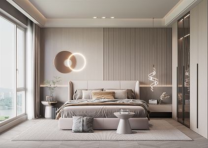 Modern Bedroom 3d model