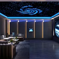 Modern Audio-visual Room Audio-visual Room Audio-visual Room 3d model
