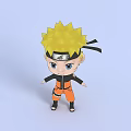 Cartoon Character Themed Locker With Orange And Black Design Elements