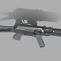 Tactical Modern Rifle With Tactical Rail Detachable Magazine And Ergonomic Grip