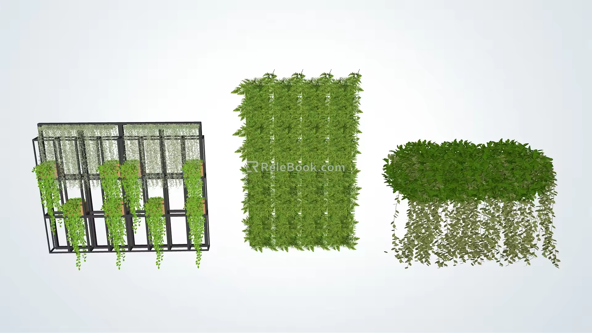 Modern Vine Vertical Greening 3d model