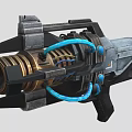 Sci-fi weapons futuristic weapons Sci-fi props 3d model