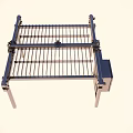 CNC plasma cutting table machinery and equipment 3d model