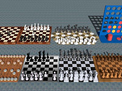 Modern Chess Go Chinese Chess model